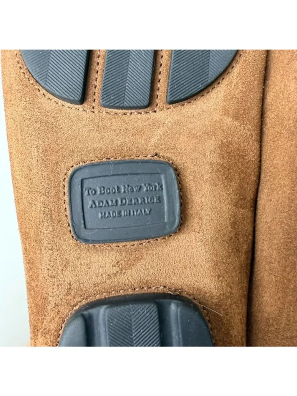 To Boot New York Brown Suede Penny Loafers Men's Size 10